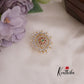 Pretty CZ Sparkling Blossom Chandra Surya Hair Ornaments J200 (Available in 2 Colors)