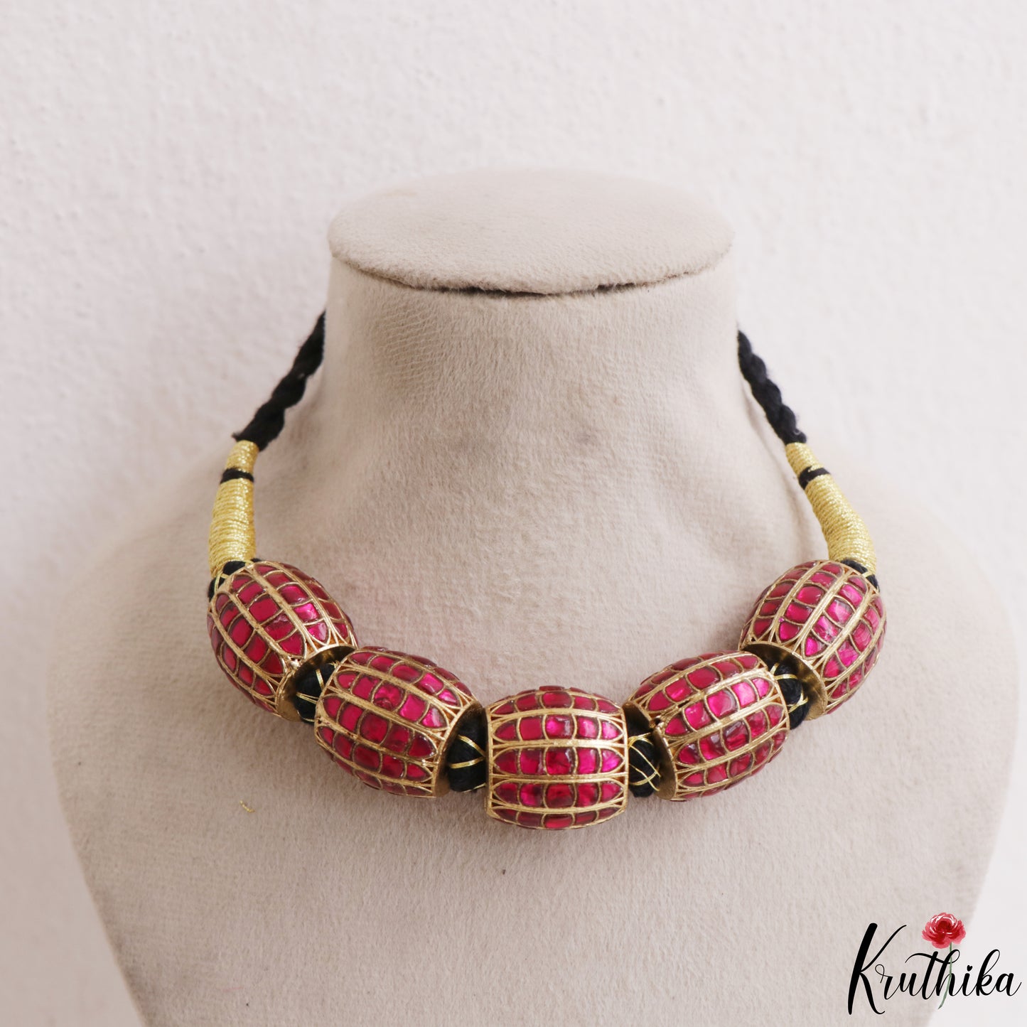 Stunning Dholak Design Jadau Choker NC3261