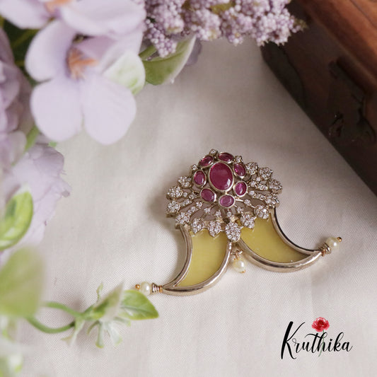 Pretty Victorian Puligoru  Pendant PS25 (Available in 5 Colours)