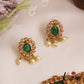 Elegant Floral Motifs AD Chocker With Triple Strand Bead Chains NC2809 (Available In 2 Colors)