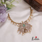 Trendy AD Hasli Necklace with Peacock Pendant NC2278 (Available in 2 Colors)