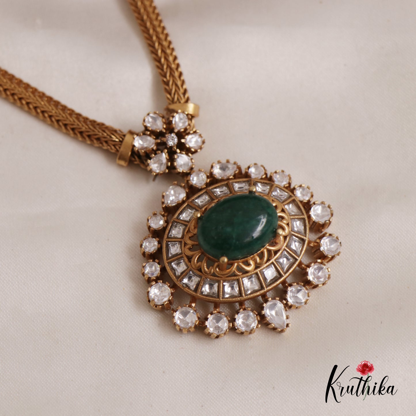 Stunning Moissanaite Chain Set NC2579 (Available In 3 Colours)