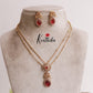 Trendy Two Layer Pigeon Pendant Chain NC2059 (Available in 2 Colours)