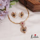 Elegant Hasli Necklace With Lord Krishna Motifs Pendant NC2696