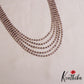 Elegant Multi Layered Pearl Bead Haaram LH2100