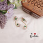 Gorgeous CZ Sparkling Victorian Peacock Ear cuff E677 (Available in 4 Colors)
