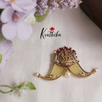 Elegant Lakshmi Crescent Puligoru Pendant PS278