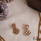 Sparkling Floral Motifs AD Victorian Necklace NC2965 (Available In 5 Colors)