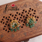 Elegant Ruby Jadau Jhumkas E504