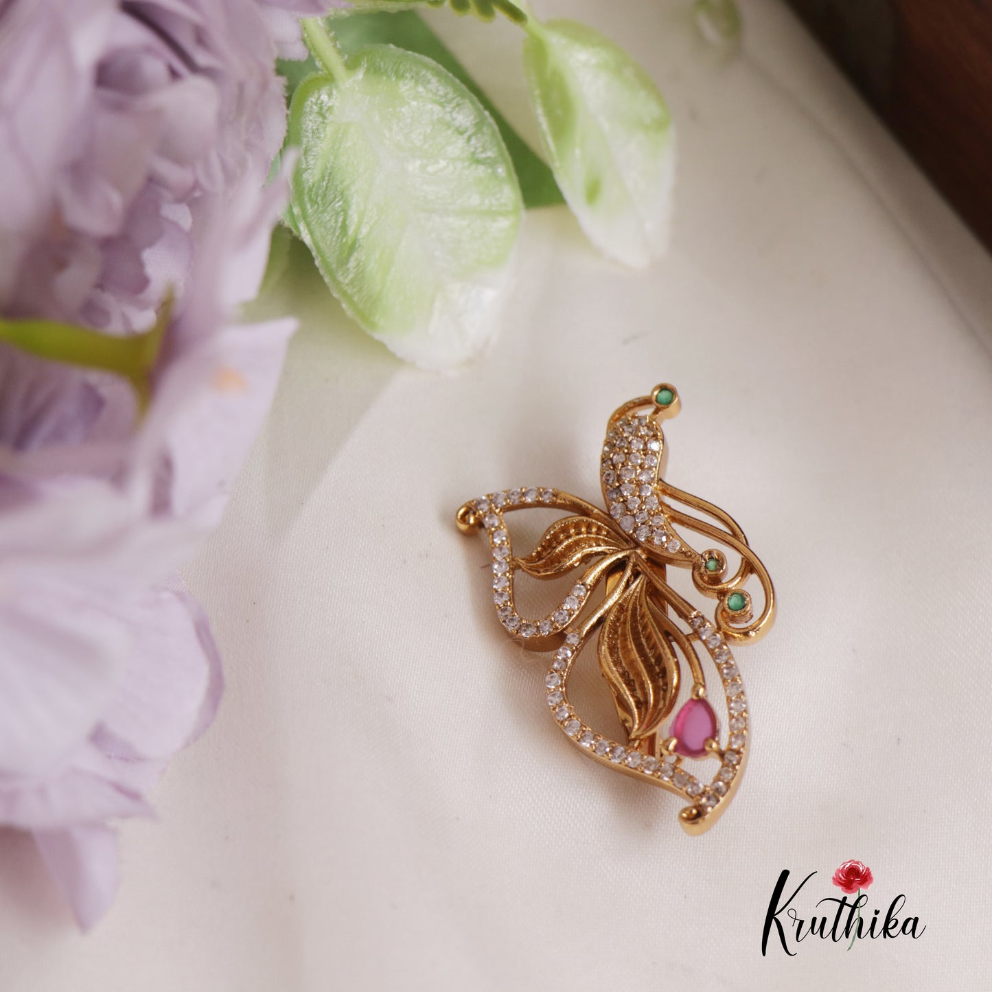 Classic Butterfly Trendy Saree Pin SP14