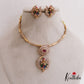 Elegant Hasli Necklace With Lord Krishna Motifs Pendant NC2696