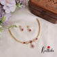 Simple Hali Necklace with Water Drop Pendant NC2188 (Available in 3 Colours)