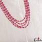 Classic Multi Layer Pearl Bead Haaram LH2139