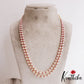 Elegant Double Layered Pearl Bead Mala NC2916 (Available In 2 Colors)