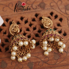 Premium Three Layer Lakshmi peacock Jadau choker NC1956 [ Available in two colours]