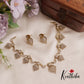 Beautiful CZ Leaf Shape Sparkling Necklace NC2556