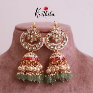 Premium Jadau Jhumkas E473