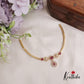 Simple Hali Necklace with Water Drop Pendant NC2188 (Available in 3 Colours)
