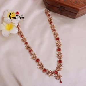 Pretty AD Flower Design Haaram LH1785 (Available in 2 Colours)