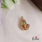 Beautiful Kemp Peacock Saree Pin SP34