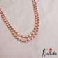 Elegant Double Layered Pearl Bead Mala NC2916 (Available In 2 Colors)