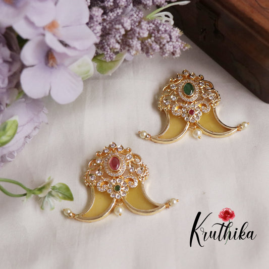 Trendy Victorian Puligoru Pendant PS27 (Available in 2 Colours)