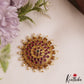 Traditional Antique Floral Motifs Chandra Surya Jadau Hair Ornaments J372