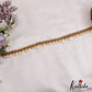 Classic Teardrop Motifs Hip Chain With Pearl Drops V344