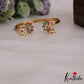 Beautiful Lotus Pearl Drops Openable Kada B300 (Available In 3 Colors)