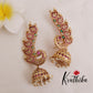 Grand Kemp Peacock Jhumkas E500