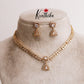 Trendy CZ Changeable Stones Necklace NC2055