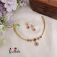 Simple Hali Necklace with Water Drop Pendant NC2188 (Available in 3 Colours)