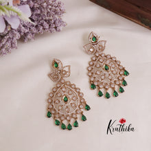 Gorgeous AD Moissanite Three Layer Haaram LH1889 (Available in 5 Colours)