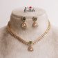Trendy CZ Changeable Stones Necklace NC2055