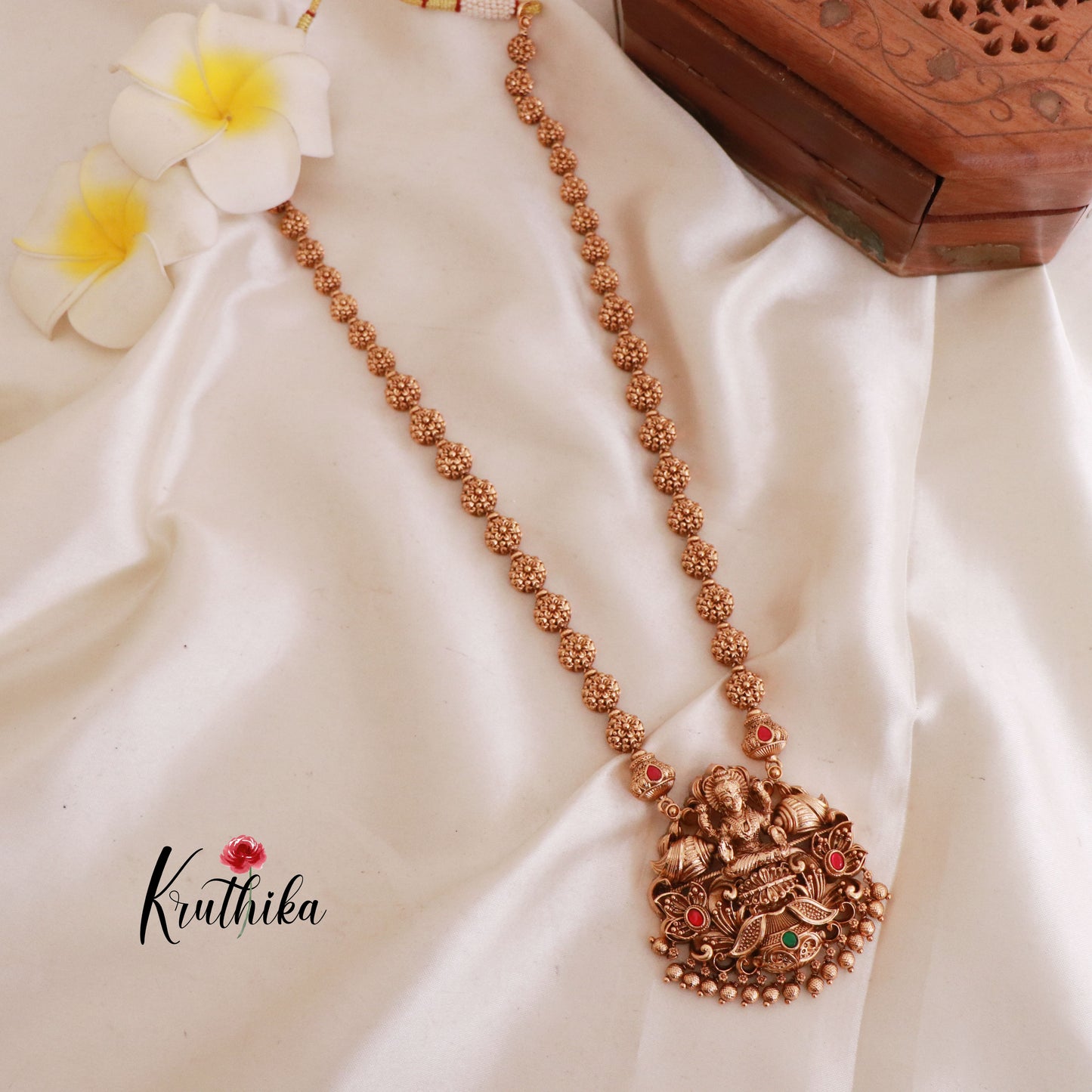 Premium Lakshmi Balls Jadau Haaram LH1793