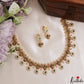 Classic Antique Nagas Lakshmi Floral Motifs Temple Choker NC3184 (Available In 2 Colors)