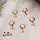 Simple Jadau Septum Nose Ring- No Piercing Required N31 (Available in 5 Colours)
