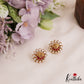 Elegant Antique Peacock Motifs Kemp Stud Earrings E1022