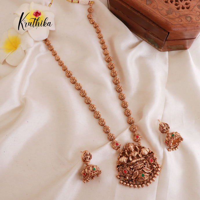 Premium Lakshmi Balls Jadau Haaram LH1793