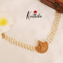 Beautiful Temple pearl choker NC1764