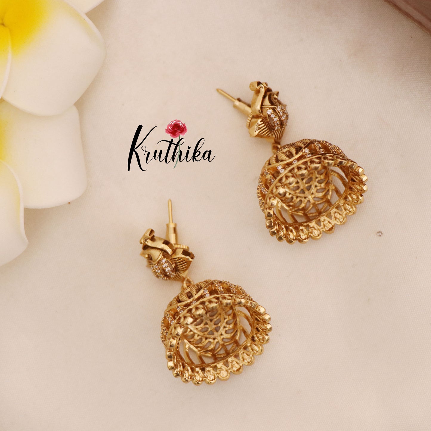 Trendy Peacock Earrings E451