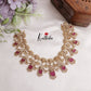 Grand CZ Victorian Necklace with Pendant Drop NC2239 (available in 2 Colors)