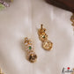 Classic Antique Nagas Lakshmi Floral Motifs Temple Choker NC3184 (Available In 2 Colors)