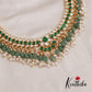 Stunning Floral Motifs Jadau Choker With Pearl And Bead Drops NC2604