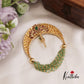 Beautiful Floral Motifs Jada Billa With Multi Bead Strands J322 (Available In 2 Colors)