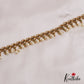 Elegant Peacock Motifs Hip Chain With Pearl Drops V342