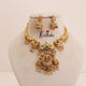 Lakshmi Devi peacock pipe necklace set NC808