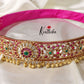 Kempu flower vaddanam V83