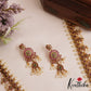 Gorgeous Peacock Motifs Kemp Guttapoosalu Haaram LH2075