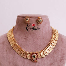 Pretty Kemp mango pendant Kasu Necklace NC1845